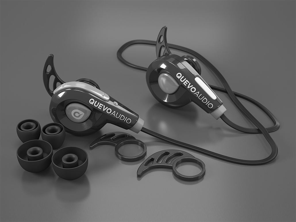 Earphones , 3D product visual